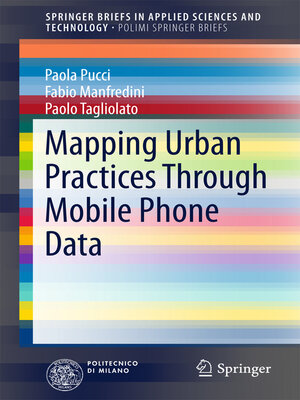 cover image of Mapping Urban Practices Through Mobile Phone Data